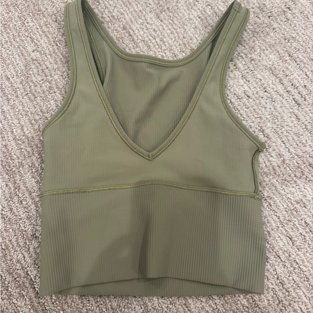 Lululemon Green Reversible Top